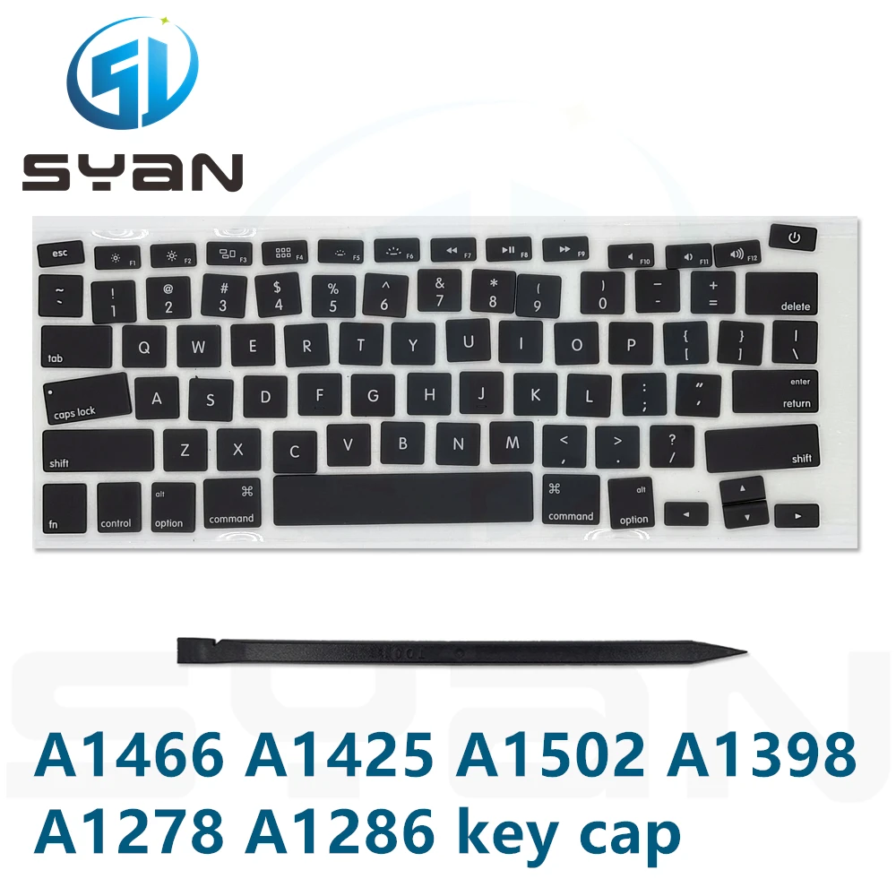 jingyuan factory A1466 A1425 A1502 A1398 A1278 A1286 Keyboard keycap for Macbook Pro Retina key cap 2010-2017