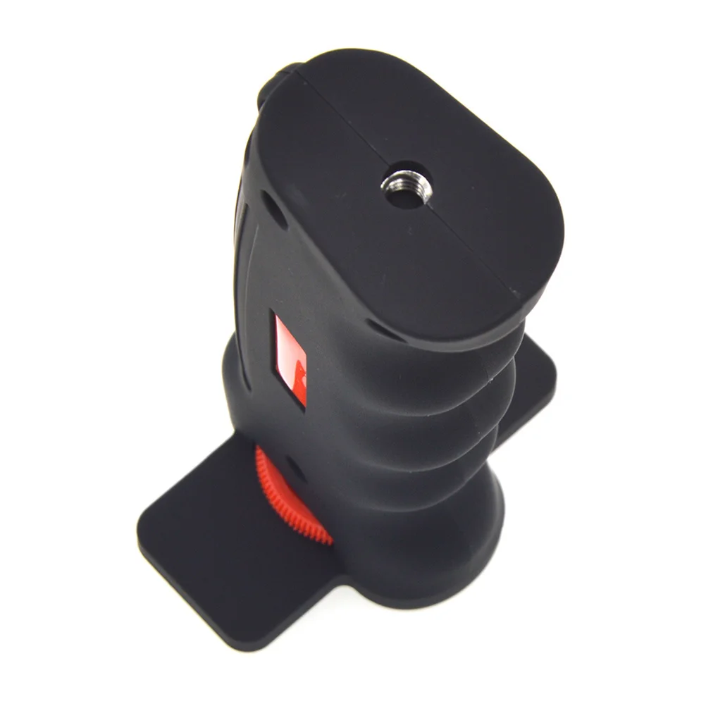 

Ergonomic Handheld Grip with Wide Non-Slip Rubber Base for Camera Camcorder Smartphone Video Stabilizer Handle Accessory