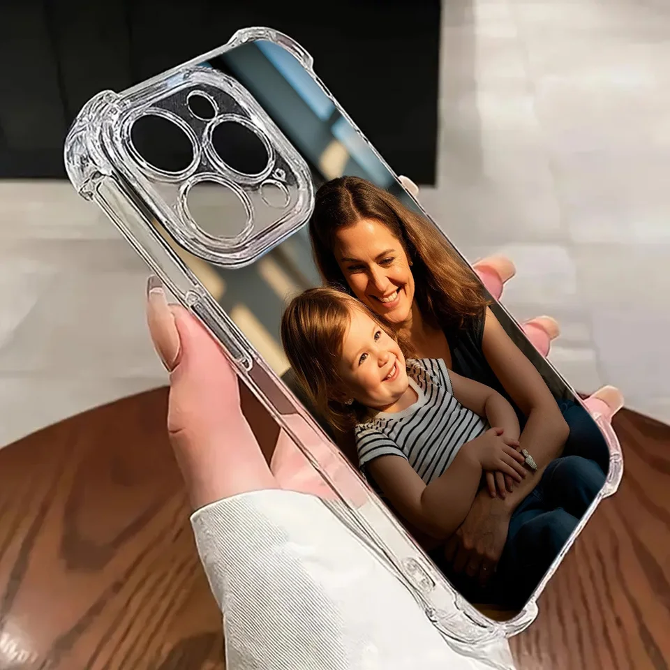 Funda personalizada con foto a prueba de golpes para iPhone 17 16 16e 15 14 13 12 11 Pro Max Mini SE 2020 2022 XS XR 6 7 8 Plus Air 3