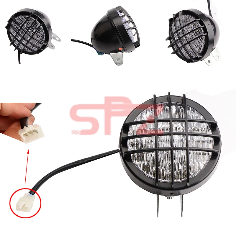 

modified headlight headlight net light lighting suitable for karts, off-road vehicles, motorcycle accessories, four-wheel ATVs