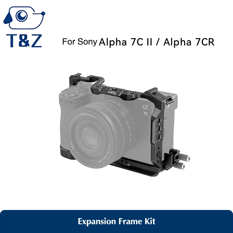 New Expansion Frame Kit Cage For Sony A7C II A7CR  A7C2 Rabbit Cage Protects Camera Kit