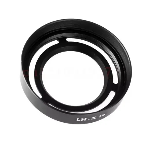 3-in-1 40 mm schlanker, zirkular polarisierender CPL-Filter + LH-X10 Gegenlichtblende + Kameratasche für Fujifilm Fuji X10 X20 X-10 X-20