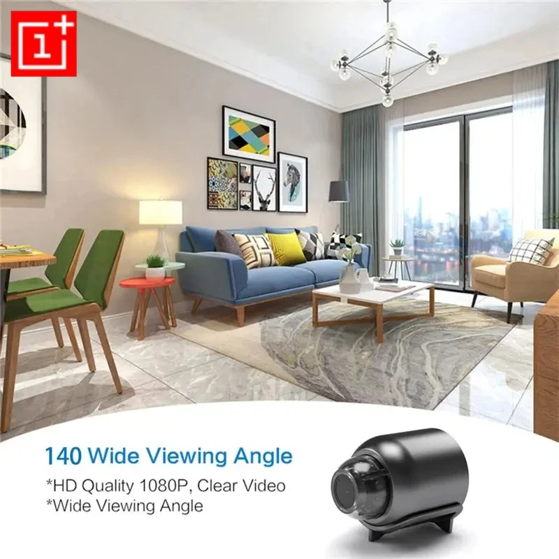 OnePlus X5 Mini 1080P HD Camera WiFi Wireless Night Vision Motion Detection Video Camera Home Security Camcorder Audio Recorder