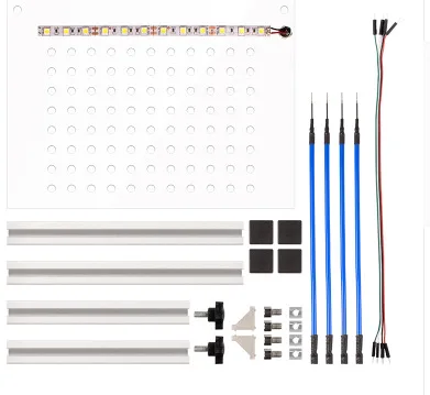 LED BDM Rahmenprogrammierer Komplettset BDM Rahmen Silber