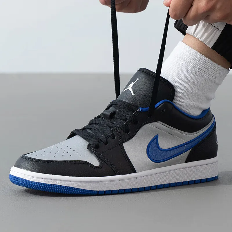 Nike sapatos masculinos 2024 outono novo confortável respirável resistente ao desgaste sapatos de placa de cano baixo tendência da moda sapatos casuais 553558 -007