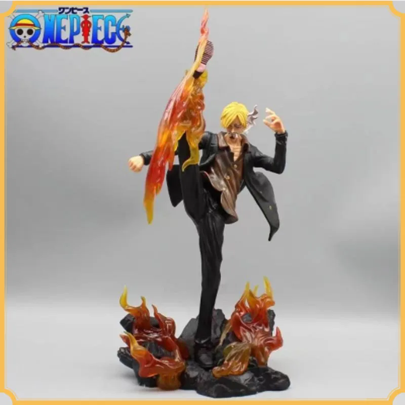 

33 см аниме One Piece Sanji Фигурки ПВХ GK статуя экшн-фигурки коллекционные модели игрушки для детей Подарки