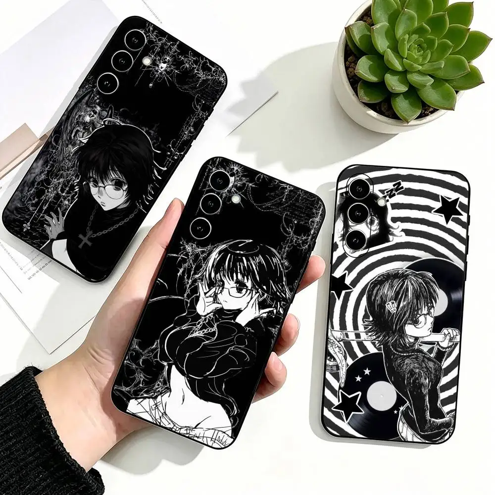 Hunter X Hunter Shizuku Murasaki Anime Phone Case Black Silicone Soft For Samsung Galaxy A73,A72,A71,A70,A53,A52,A51