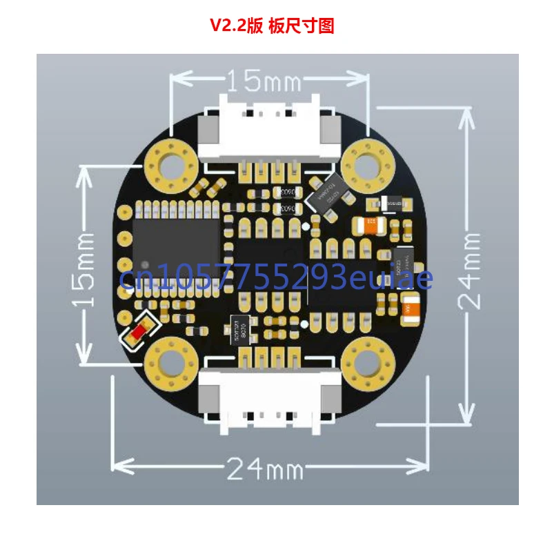 Angle Sensor CE100 Encoder High Precision 15-Bit Angle Measurement Speed RS485 Single Turn Rotary Encoder