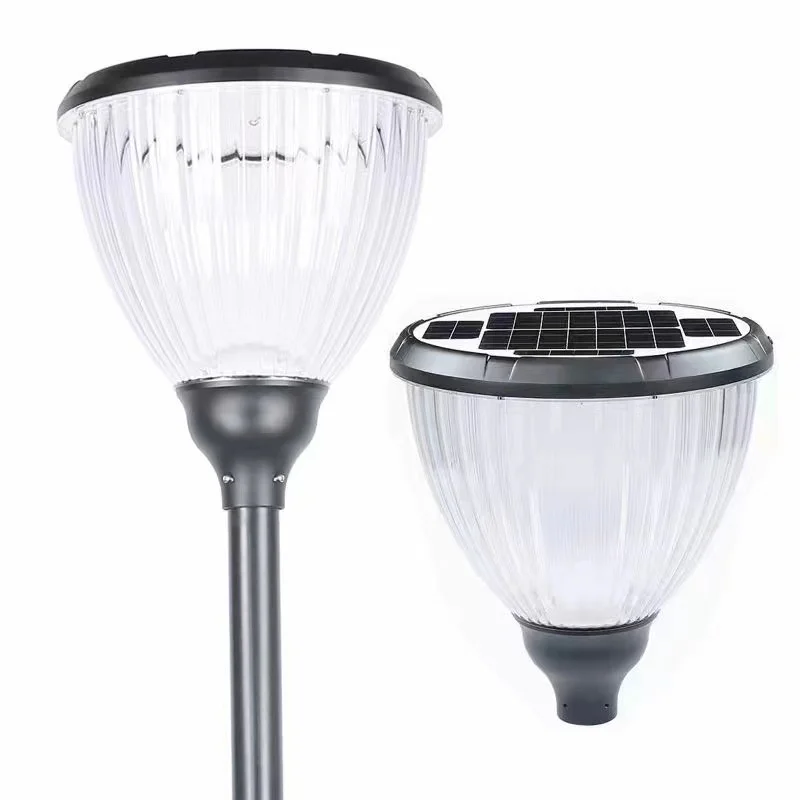 

High Performance Outdoor Waterproof Ip65 Post Stand Solar Powered Led Security Pole Garden Light