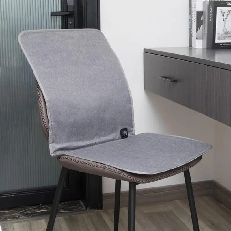 Home Heated Seat Cushion USB Heating Seat Cover With 3 Levels Warmer Seat Pads Chair Heating Mats For Cold Weather Chilly Winter