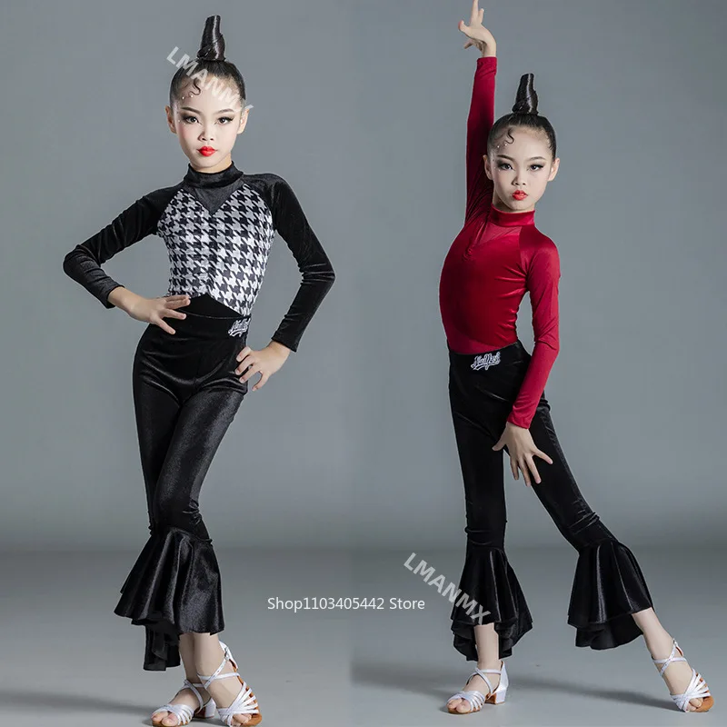 ensemble-de-performance-pour-enfants-a-manches-longues-automne-hiver-pantalon-de-danse-latine-costume-de-competition