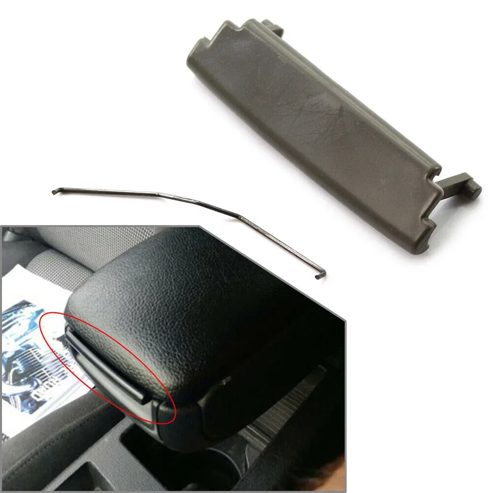 Black Car Center Console Armrest Cover Lid Latch Clip Catch Storage Box Handle Handrail Cover Latch For Audi For A3 8P 2003–2012