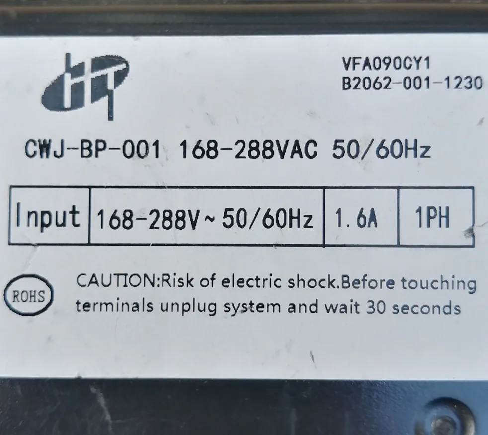 تستخدم لثلاجة Skyworth لوحة الكمبيوتر B2062-001-123 لوحة إمداد الاهتزاز لوحة التحكم VFA090CY1 لوحة التردد المتغير