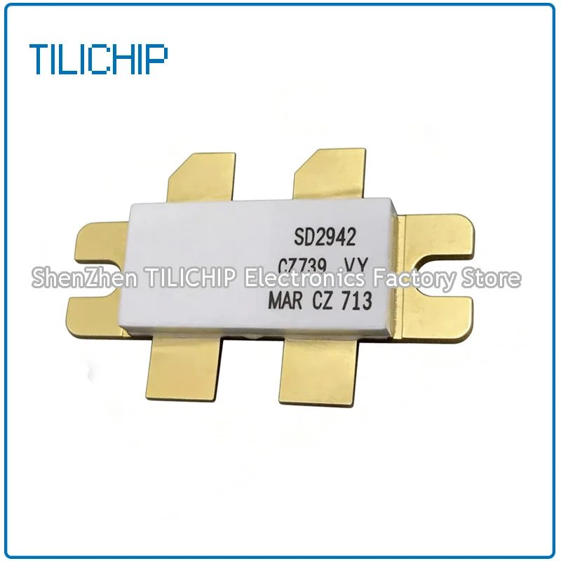 

SD2942 350w 130v 40a M-244 Brand new high-frequency tube, microwave tube, RF tube, MOSFET power amplifier
