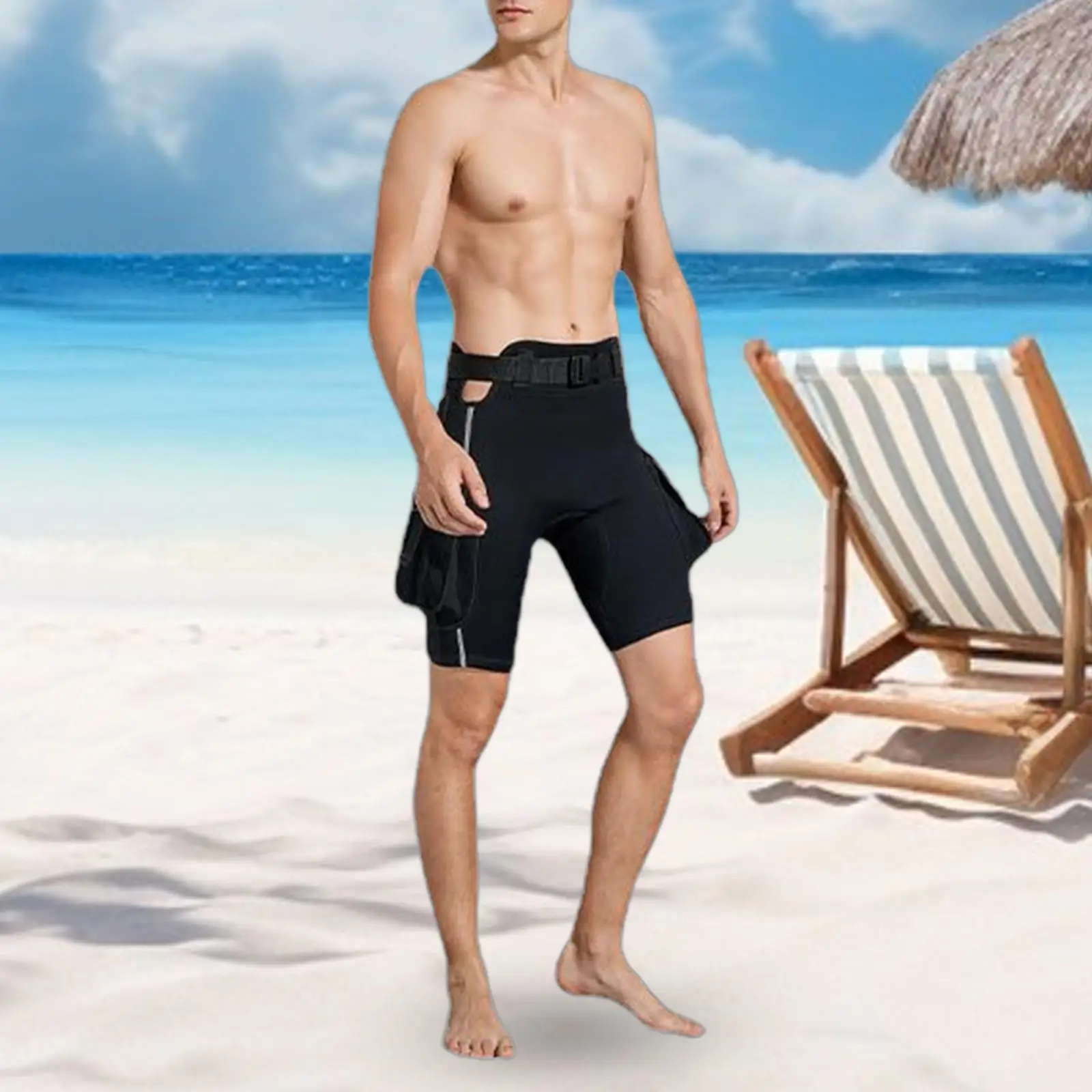 

Scuba Diving Shorts Neoprene Thick Swimwear for Men Women Surfing Snorkeling