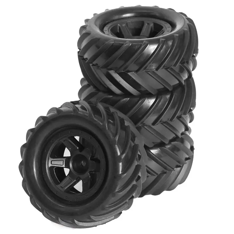 

Комплект из 4 шт. улучшенных шин A30F-1 для радиоуправляемых машинок 1/16 Traxxas 1/16E-Revo, запчасти для тюнинга, 90 мм