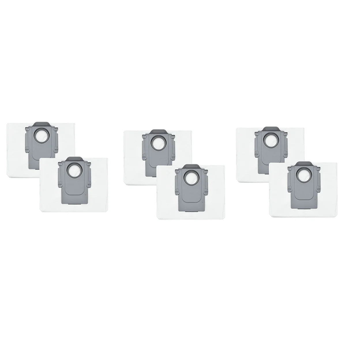 Комплект из 6 мешков для пыли для Roborock S8 Pro Ultra, S8 + S7 MaxV Ultra/Max Ultra, робот-пылесос, 2,5 л, запасные части для пылесосов