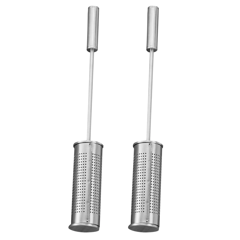 

2 Pcs Tea Strainer Reusable Stainless Steel Fine Mesh Filter for Loose Leaf Teaware Gift Kitchen Bar Accessories