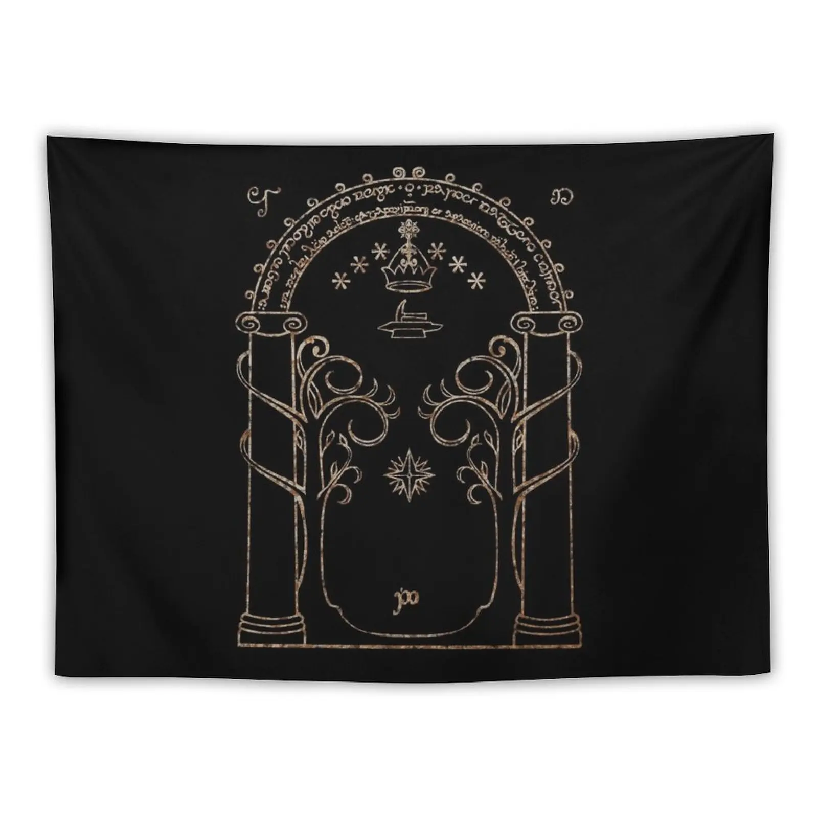 

Gates of Moria Tapestry Home Decoration Tapestry Wall Hanging