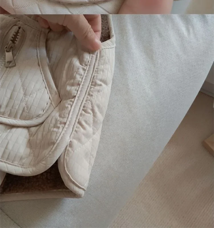 Neue Kinder-Herbst-Winter-Fleece-Weste, Wendeweste für Mädchen und Jungen, Leichte Ärmellose Kinderweste zum Schichten, Trendige Schul- und Freizeitweste – Detail 22