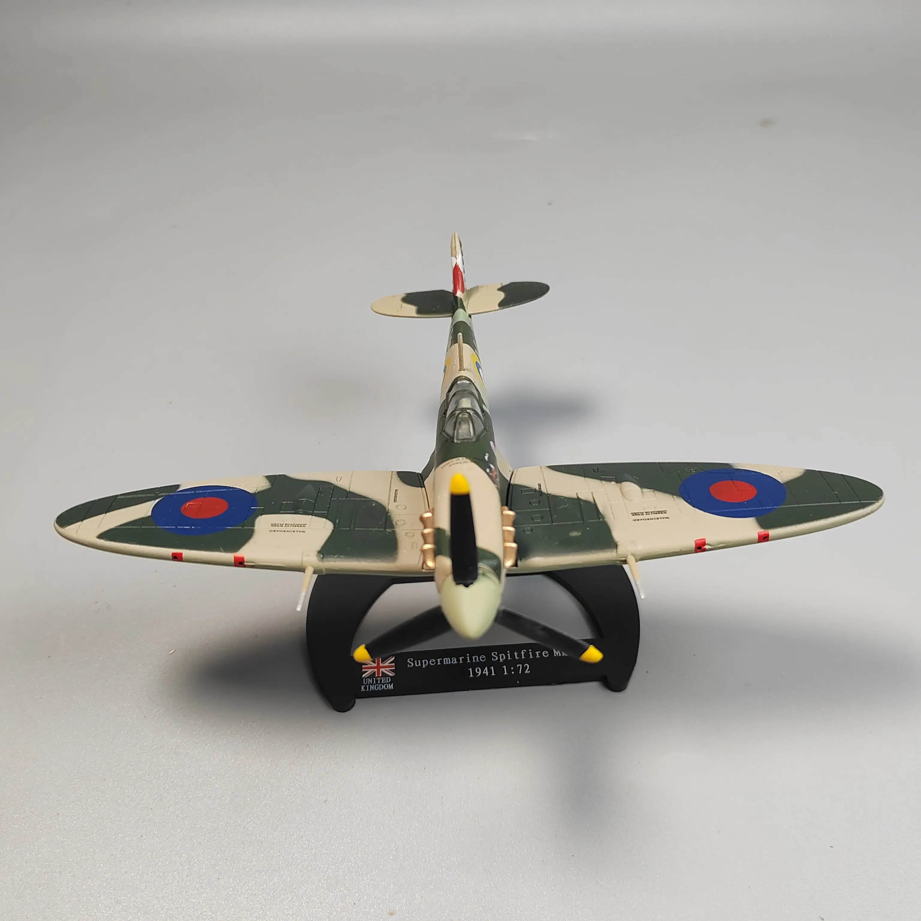 New 1/72 British Spitfire Fighter Alloy Model Polish 303 Squadron Replica Simulation Model Aircraft For Collection Gift
