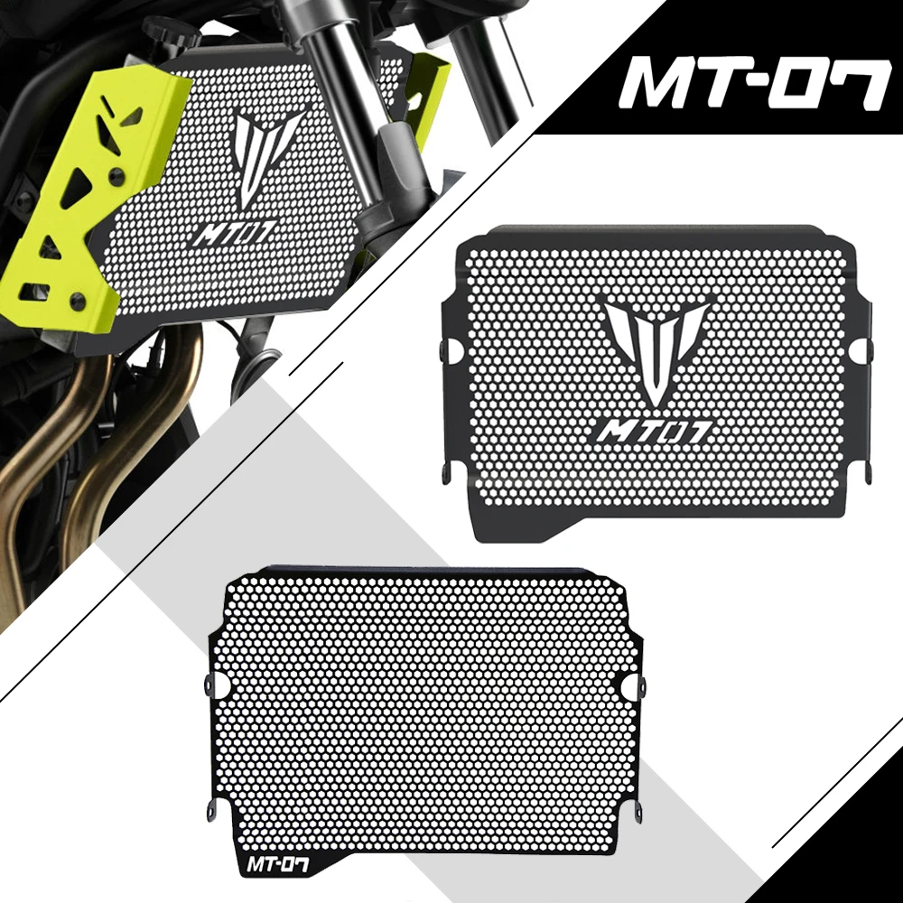 

For Yamaha MT-07 MT 07 MT07 2018-2023 2022 2021 2020 2019 Motorcycle Accessories Radiator Grille Cover Guard Protection Protetor