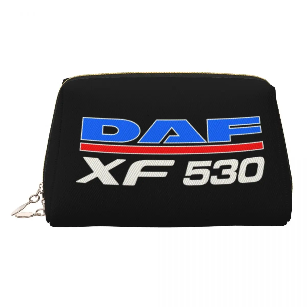 

Daf Truck Classic Car Logo Women Cosmetic Bag Travel Makeup Organizer Pouch Toiletry Storage Dopp Kit Box