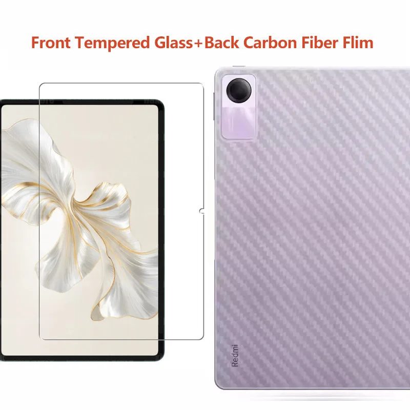 Carbon Fiber Film For Xiaomi Redmi Pad SE 11 inch Pad 10.61 MiPad 6S Pro 12.4 5 5Pro 6 6Pro 11 6Max 14 Tempered Glass