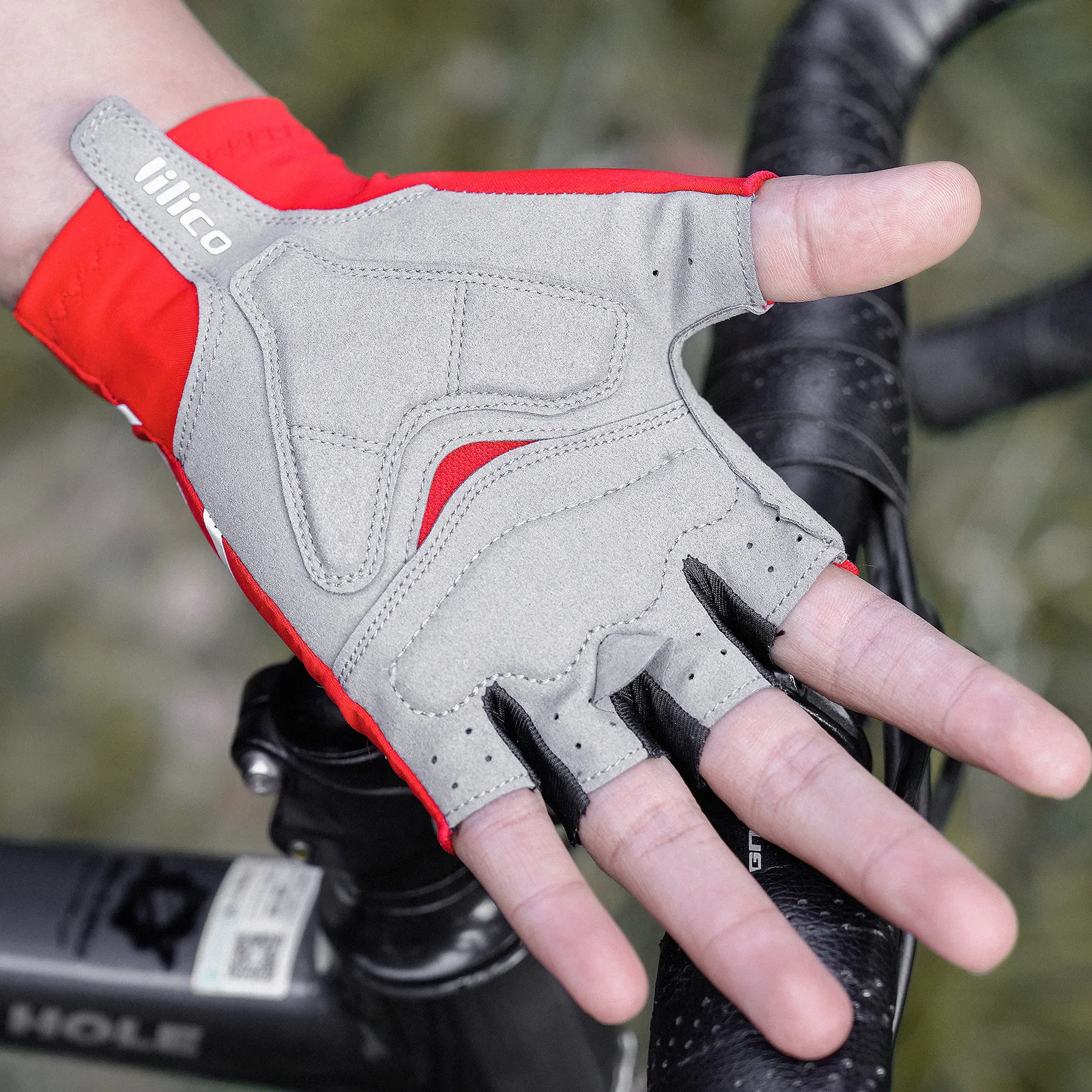 Breaking Wind Cycling Half Finger Gloves Anti-slip Bicycle Mittens Racing Road Bike Glove MTB Biciclet Guantes Mountaineering