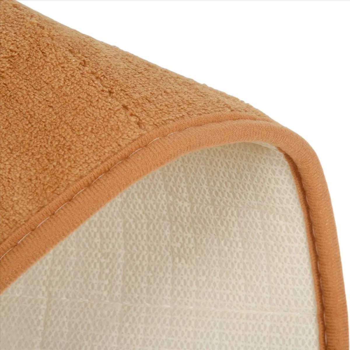 Carefree- 4pcs 120X40cm Absorbent Nonslip Memory Foam Kitchen Bedroom Door Floor Mat Rug Carpet Khaki