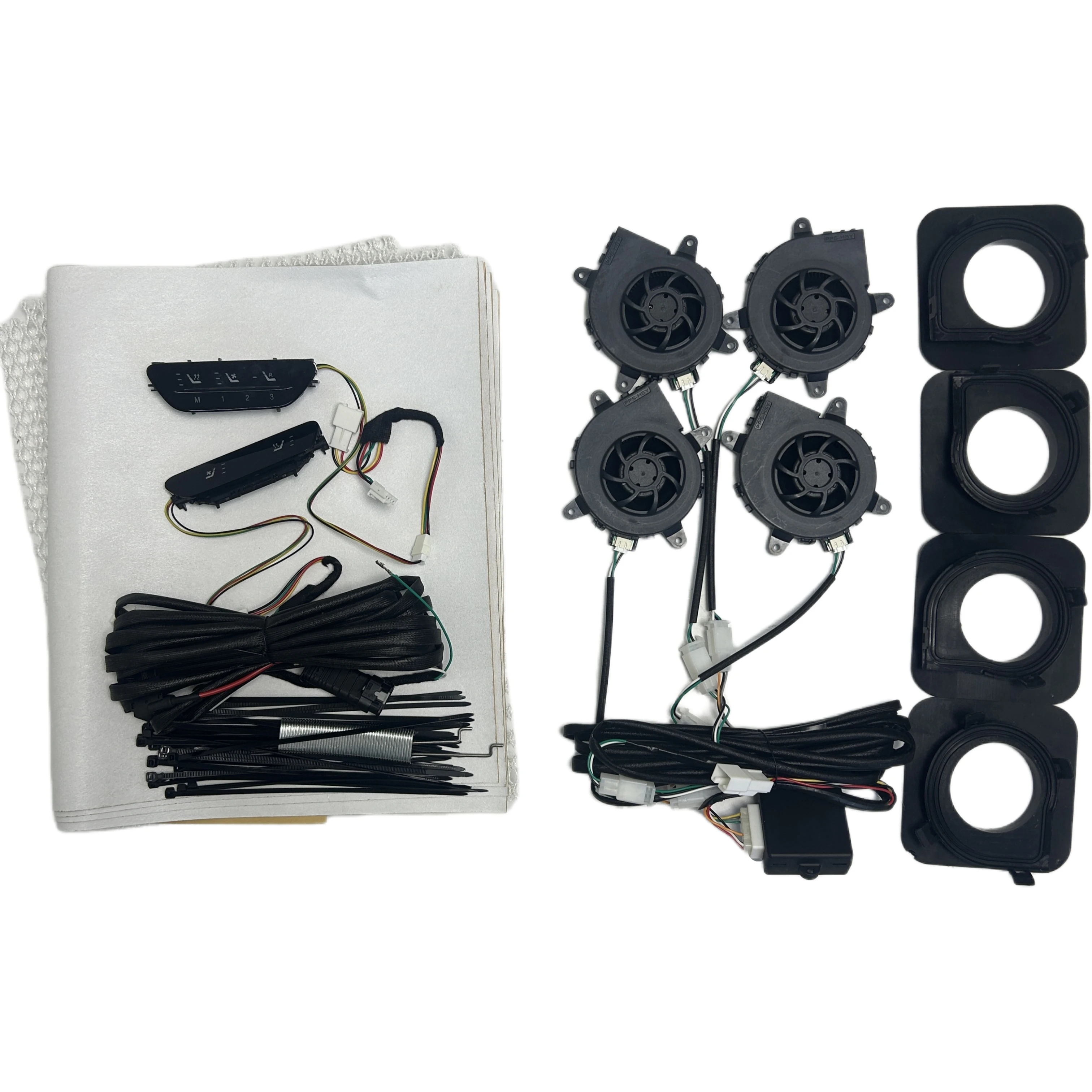 Factory Heated Seat Upgrade Cooling Function By Ventilated Seat Conversion Parts For Mercedes-Benz C-class