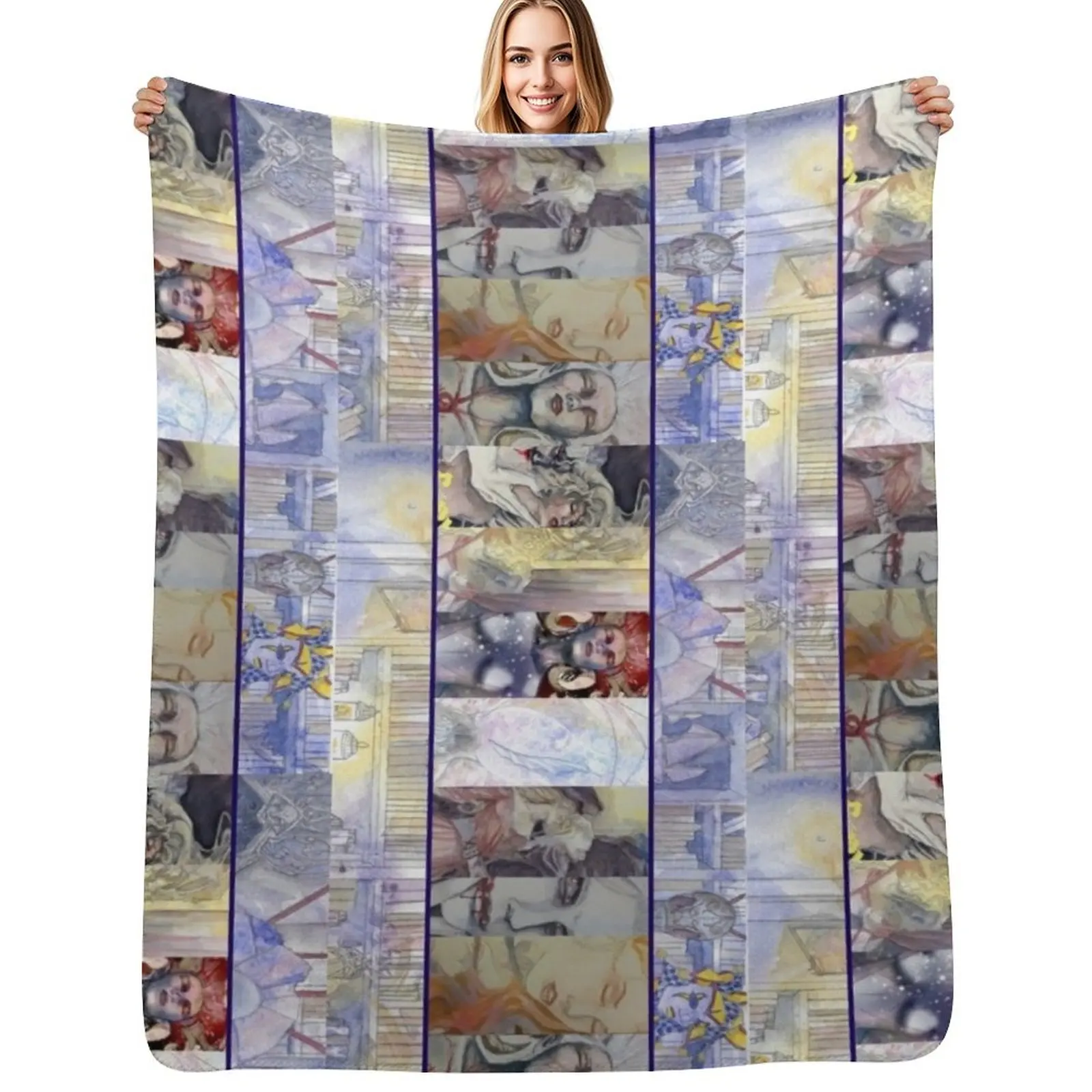 

Best of 2020 Art Lineup Throw Blanket Heavy Designers Softest Luxury St Blankets