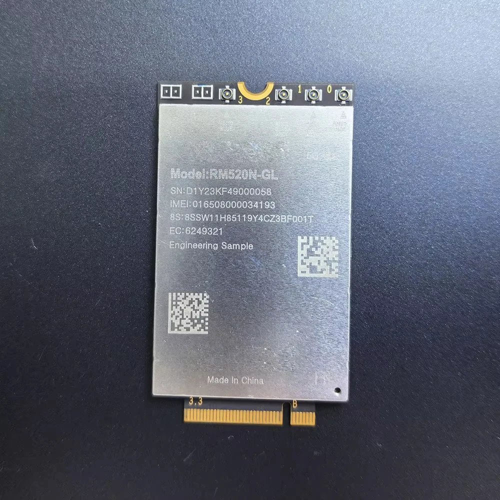 RM520N-GL 5G Sub-6GHz mmWave Global M.2 Module MIMO WWAN Card For X1 Carbon 12th 13th T14 T14s Gen5 Gen6 Laptop