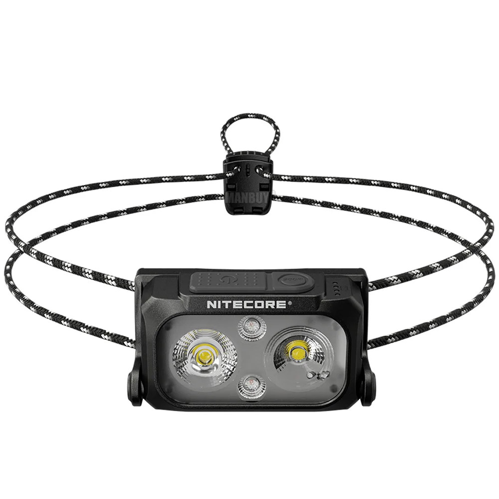 2025 Nitecore NU25UL USB-C Rechargeable Headlamp 400 Lms Lightweight Waterproof Headlight Outdoor Running Camping Hiking Fishing