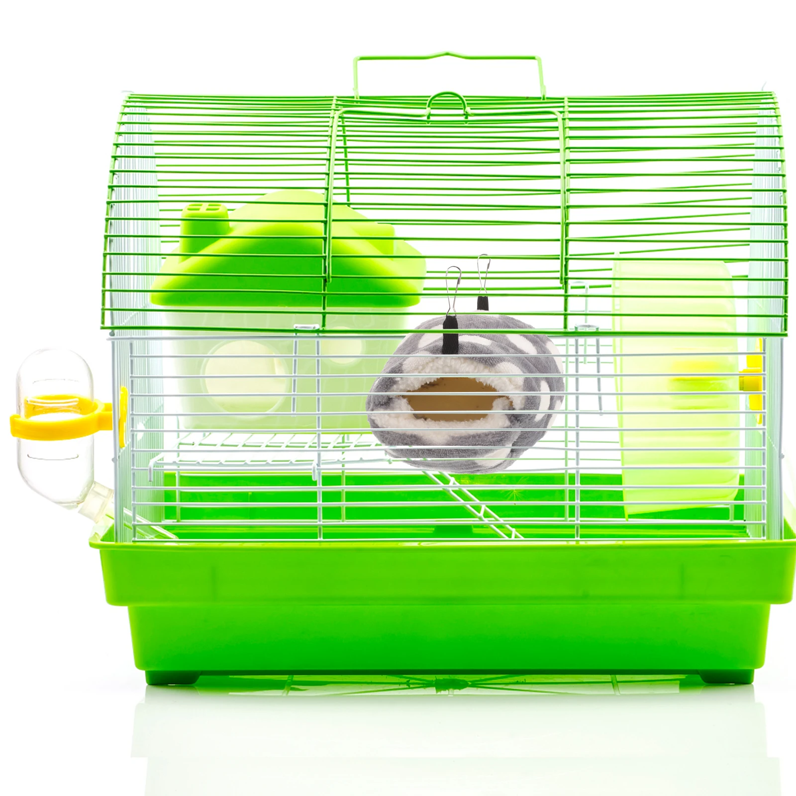 

Warm Fleece Pet Bed Hammock For Small Animals Winter Cage Shelter Cozy Nest Hamster Hedgehog Chinchilla Squirrel