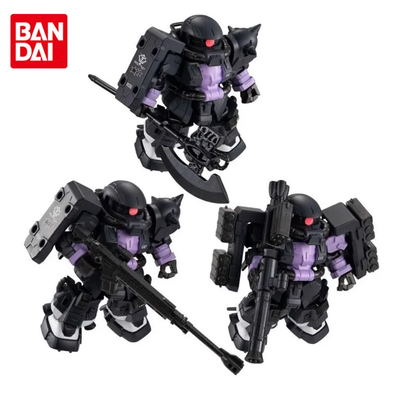 

Bandai Original PB Gundam Limited Shokugan MJG MS-06 Set Suit Anime Action Figures Toys for Boys Girls Kids Gift