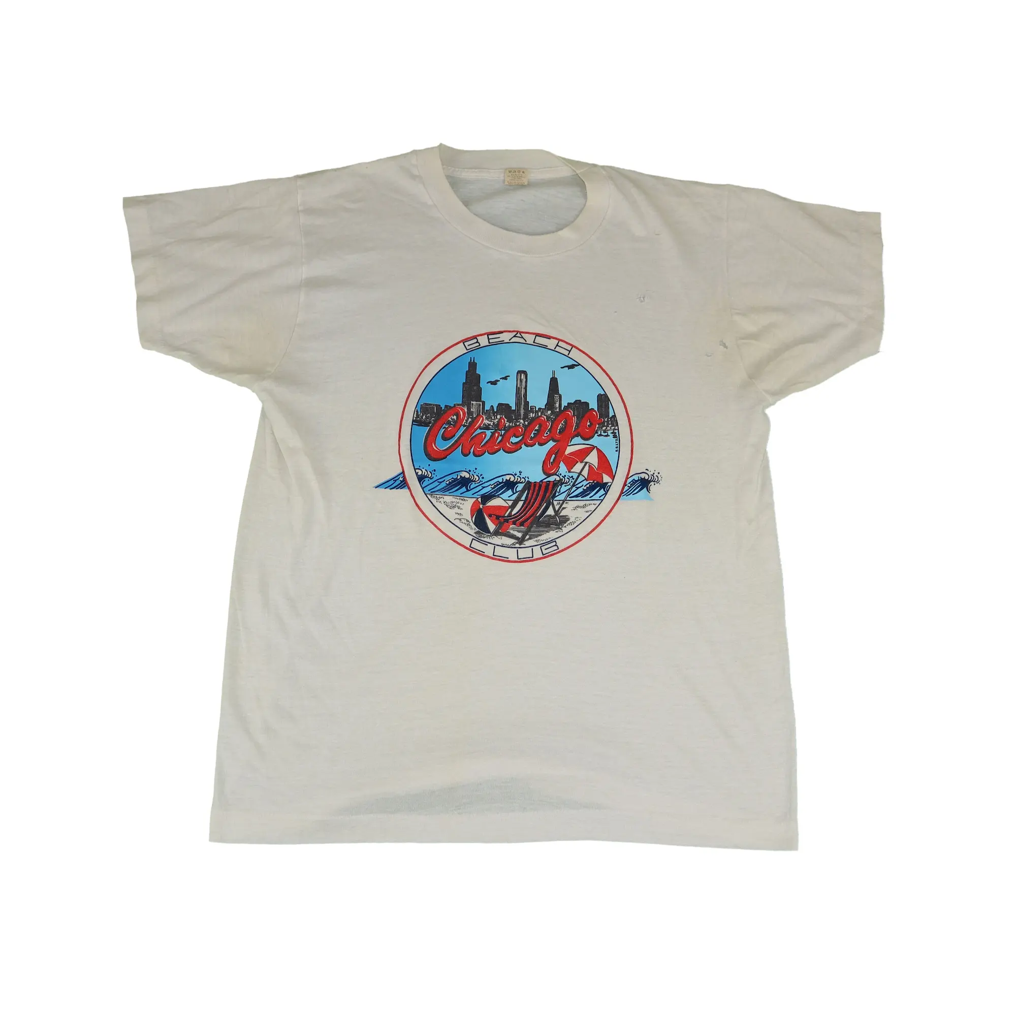 Vintage 80s Chicago Beach Club shirt