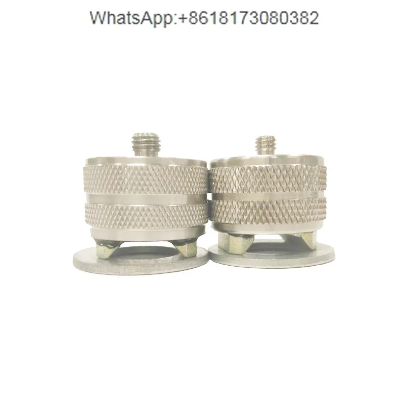 Insulated Isolation High Suction Magnetic Base M5 M6 For 180N Boss Surface Mounting Of Horseshoe Accelerometer 1pcs