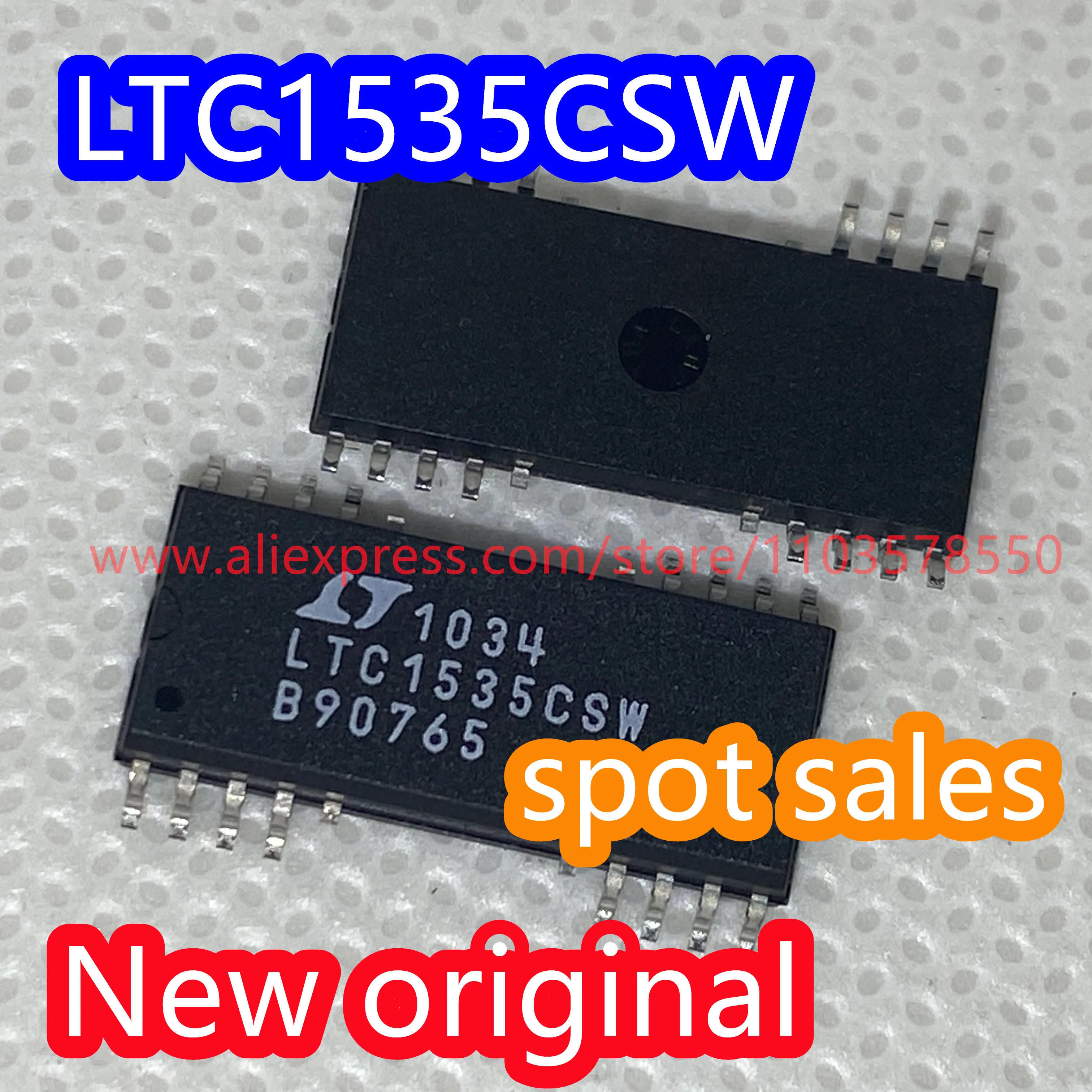 2PCS  LTC1535 LTC1535CSW LTC1535ISW Isolated RS485 Transceiver Chip 100% Brand New Original