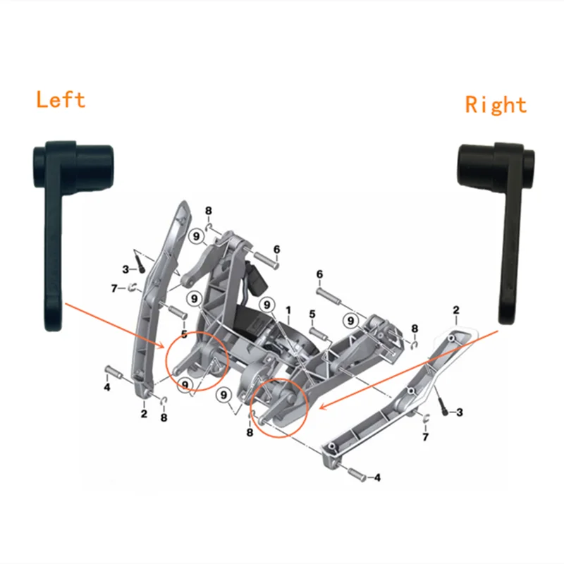 K1600GT Motorcycle Windshield Windscreen Wind Deflector Lifting Mount Bracket For BMW K 1600 GT K1600GTL K1600B K1600GA R1200RT view 2
