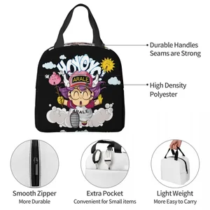 Dr Çökme Buu Karikatür Anime Tuval Öğle Yemeği Kutusu Çantası termal yalıtımlı, Su Geçirmez, Piknik, Seyahat, Bento Kılıfı 8 en çok satılan, o sırt çantası-no. 8