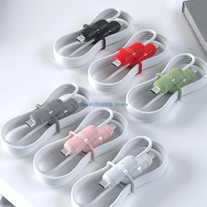  USB Line  Cable Protector Charging Cartoon  Data Line Protectors