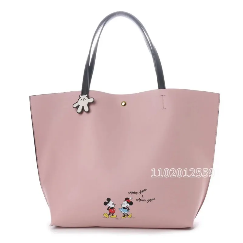 Disney Mickey Original Women\'s Handbag Luxury Brand New Women\'s Bag Large Capacity High Quality Cartoon Fashion Computer Handbag