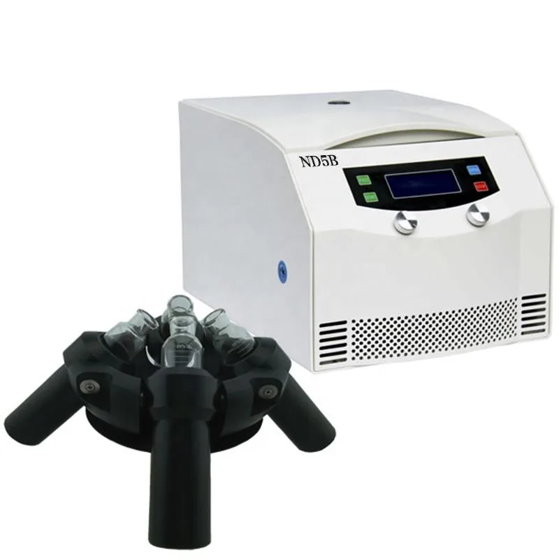 Heating 100ml Lab Crude Waste Oil Centrifuge PLS-ND5B