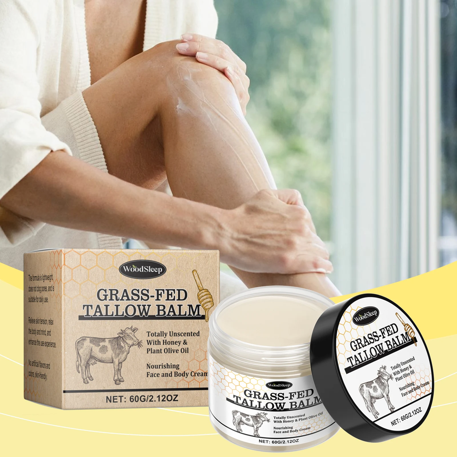 

Natural Deep Moisturizer Repair Soothing Gentle Hydration Lock Firm Smooth Brighten Whitening for Dry Itchy Sensitive