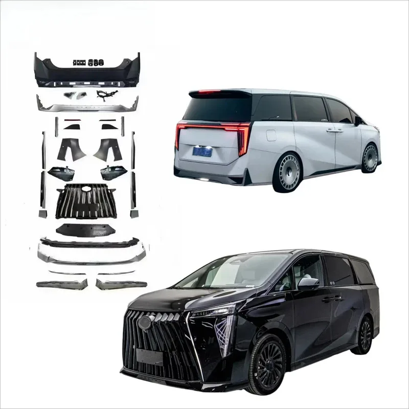 

Bodykit for Trumpchi Master 2023 GAC M8 Upgrade to E9 Design Front and Rear Bumper Side Skiet Kit