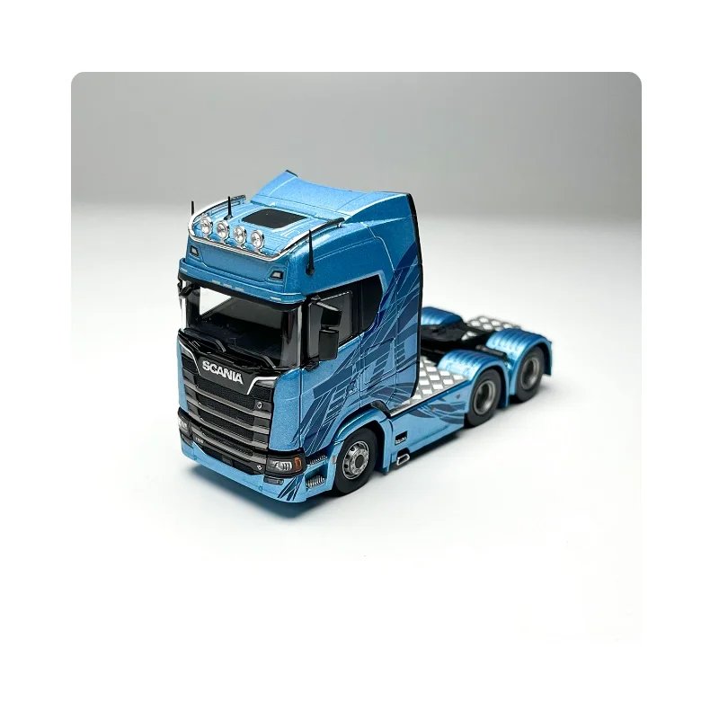 

Модель грузовика Scania MASSDI, масштаб 1:64, имитация, из сплава, статическая, коллекционная, игрушка, подарок, сувенир, декор