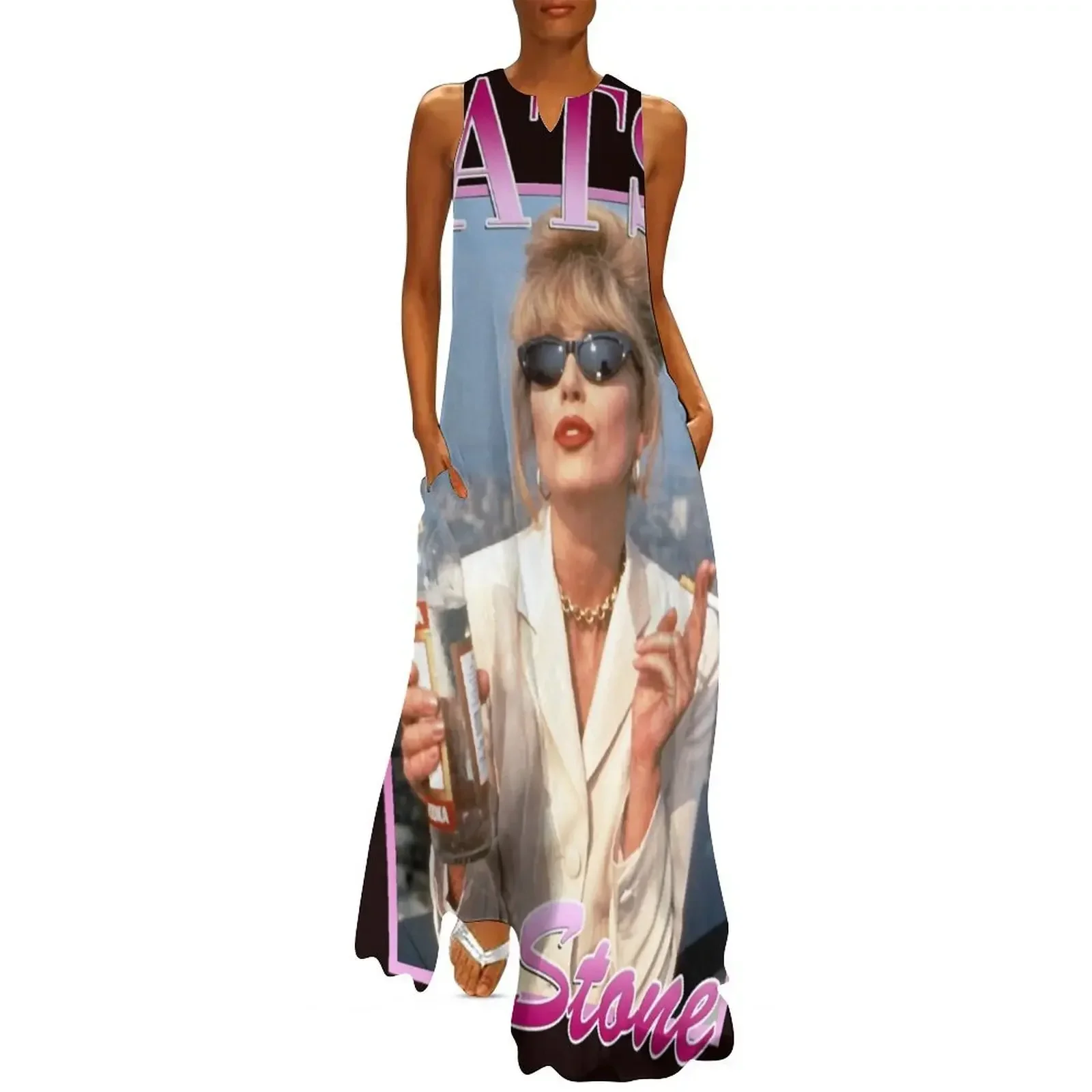 

Patsy Stone Ab Fab Essential T-Shirt Long Dress Bride dresses summer dress for women 2025 Women's clothing Dress