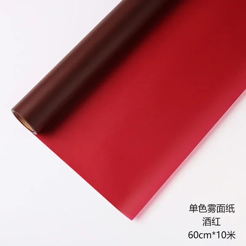 

58 см x 10 метров, толстый рулон, оберточная бумага для цветов, полупрозрачная морозная прочность, крафт-бумага, двухсторонняя бумага для упаковки букетов