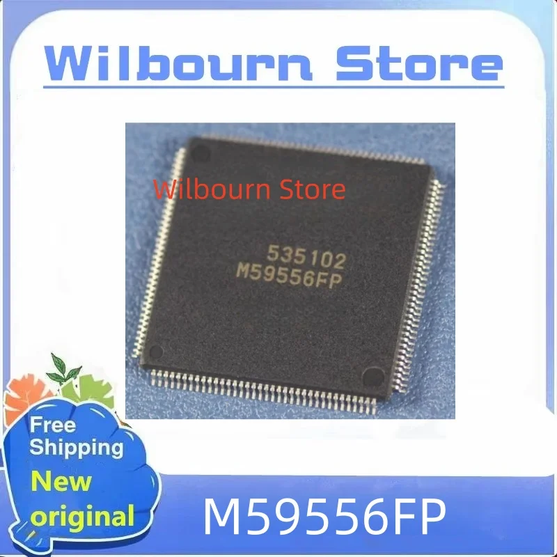 

NEW 5PCS/LOT M59556FP M59556 TQFP144 Ignition drive chip of automobile computer board Brand new original,only available in stock